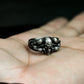 Biker Punk Skull Ring - 925 Silver Handmade