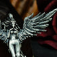 Winged Female Angel Pendant ¨C 925 Sterling Silver Handmade