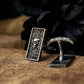 Small Skulls Bone Cufflinks - 925 Silver Handmade