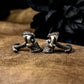 Skull Cufflinks - Handmade 925 Silver Mexican Day of the Dead