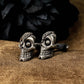 Skull Cufflinks - Handmade 925 Silver Mexican Day of the Dead