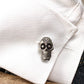 Skull Cufflinks - Handmade 925 Silver Mexican Day of the Dead