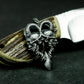 Double Horned Beast Pendant ¨C 925 Silver Handmade