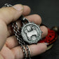 Serpent Ringed Eagle Pendant ¨C 925 Sterling Silver Handmade