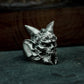 Demon Face Ring ¨C 925 Silver Handmade