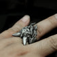 Demon Face Ring ¨C 925 Silver Handmade