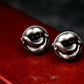 Playful Tongue-Out Mouth Cufflinks, 925 Silver Handmade