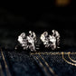 White Elephant Cufflinks - 925 Sterling Silver Handmade