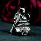 Horus Falcon Pendant with Armored Detail - 925 Sterling Silver Handmade