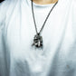 Horus Falcon Pendant with Armored Detail - 925 Sterling Silver Handmade