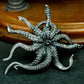 Octopus Pendant - 925 Silver Handmade Deep Sea Creature