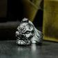 Tengu Ring ¨C Handmade 925 Silver Japanese Spirit Band