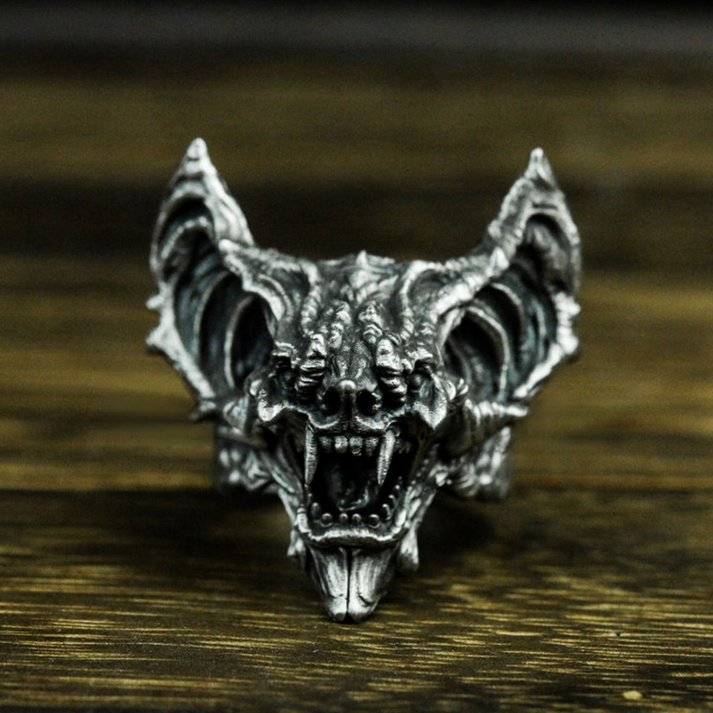Bat Demon Rings ¨C 925 Silver Handmade