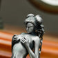 Kneeling Nude Elf Woman Pendant ¨C 925 Sterling Silver Handmade