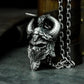 Horned Elder Pendant ¨C 925 Silver Handmade