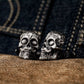 Mexican Gangster Sugar Skull Cufflinks - 925 Silver Handmade