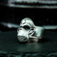 Gorilla Skull Ring - 925 Silver Handmade