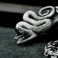Coiled Serpent Pendant ¨C Handmade 925 Silver Venom Guardian Necklace