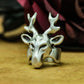 Deer Minimalist Ring ¨C 925 Silver Handmade
