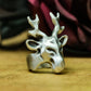 Deer Minimalist Ring ¨C 925 Silver Handmade