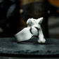 Unicorn Minimalist Ring ¨C 925 Silver Handmade