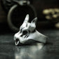 Bull Minimalist Ring ¨C 925 Silver Handmade