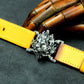 Lion Head Bracelet ¨C Handmade 925 Silver King of Jungle Wristband