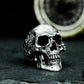 Terminator Skull Ring - 925 Silver Handmade