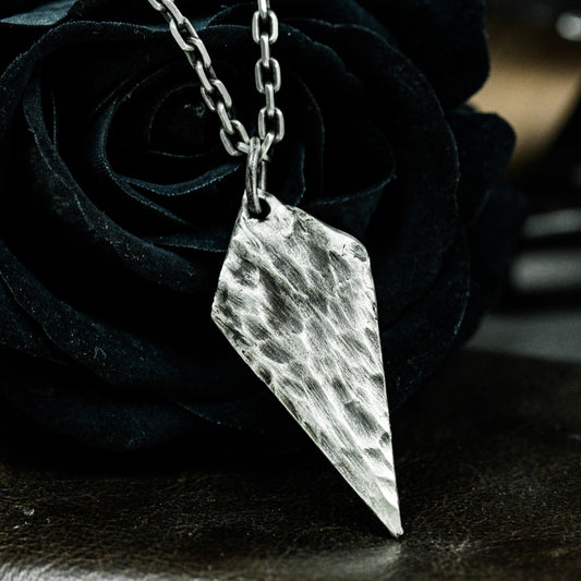 Shard of Light Pendant ¨C 925 Sterling Silver Handmade