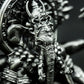 Multi-Armed Deity Pendant ¨C 925 Silver Handmade