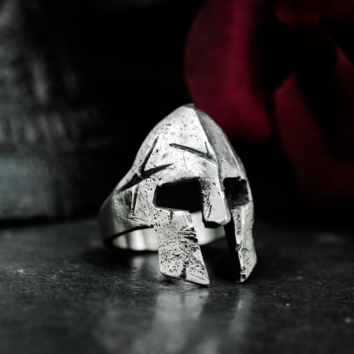 Spartan Warrior Ring - 925 Silver Handmade