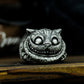 Cheshire Cat Ring  ¨C 925 Sterling Silver Handmade