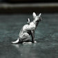 Sphynx Cat Pendant ¨C Handmade 925 Silver Egyptian Guardian Necklace