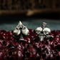 Skeleton Heart Cufflinks - Handmade in 925 Sterling Silver
