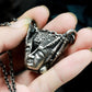 Guanyin Mask Pendant - 925 Silver Handmade Divine Expression