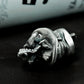 Top Hat Skull Pendant - 925 Silver Handmade