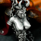 Demon Woman Pendant ¨C 925 Silver Handmade