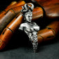 Demon Woman Pendant ¨C 925 Silver Handmade