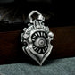Steampunk Shield Pendant ¨C 925 Silver Handmade