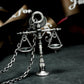 Anubis Balance Pendant - 925 Silver Handmade