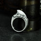 Shark Fin Ring - 925 Silver Handmade