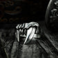 Vampire Fang Ring - 925 Silver Handmade Gothic Horror