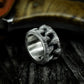 Claw Scratch Ring - 925 Silver Handmade Wild Engraving