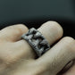 Claw Scratch Ring - 925 Silver Handmade Wild Engraving