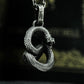 Roaring Python Pendant - 925 Silver Handmade
