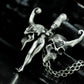 Winged Goddess Pendant - 925 Silver Handmade
