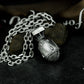 Bomb Pendant in Vintage Style - 925 Sterling Silver Handmade