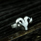 Ram Horn Power Ring - 925 Silver Handmade