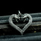 Serpent Heart Pendant ¨C Handmade 925 Silver Gothic Symbol Necklace