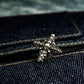 Skull Cross Cufflinks, 925 Silver Handmade